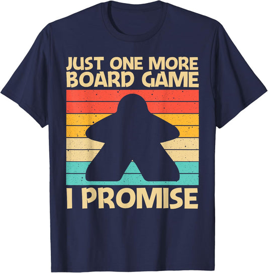 Cool Board Game Art Women Board Gamer Meeple Lovers T-Shirt - T-Shirt | Navy