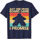 Cool Board Game Art Women Board Gamer Meeple Lovers T-Shirt - T-Shirt | Navy