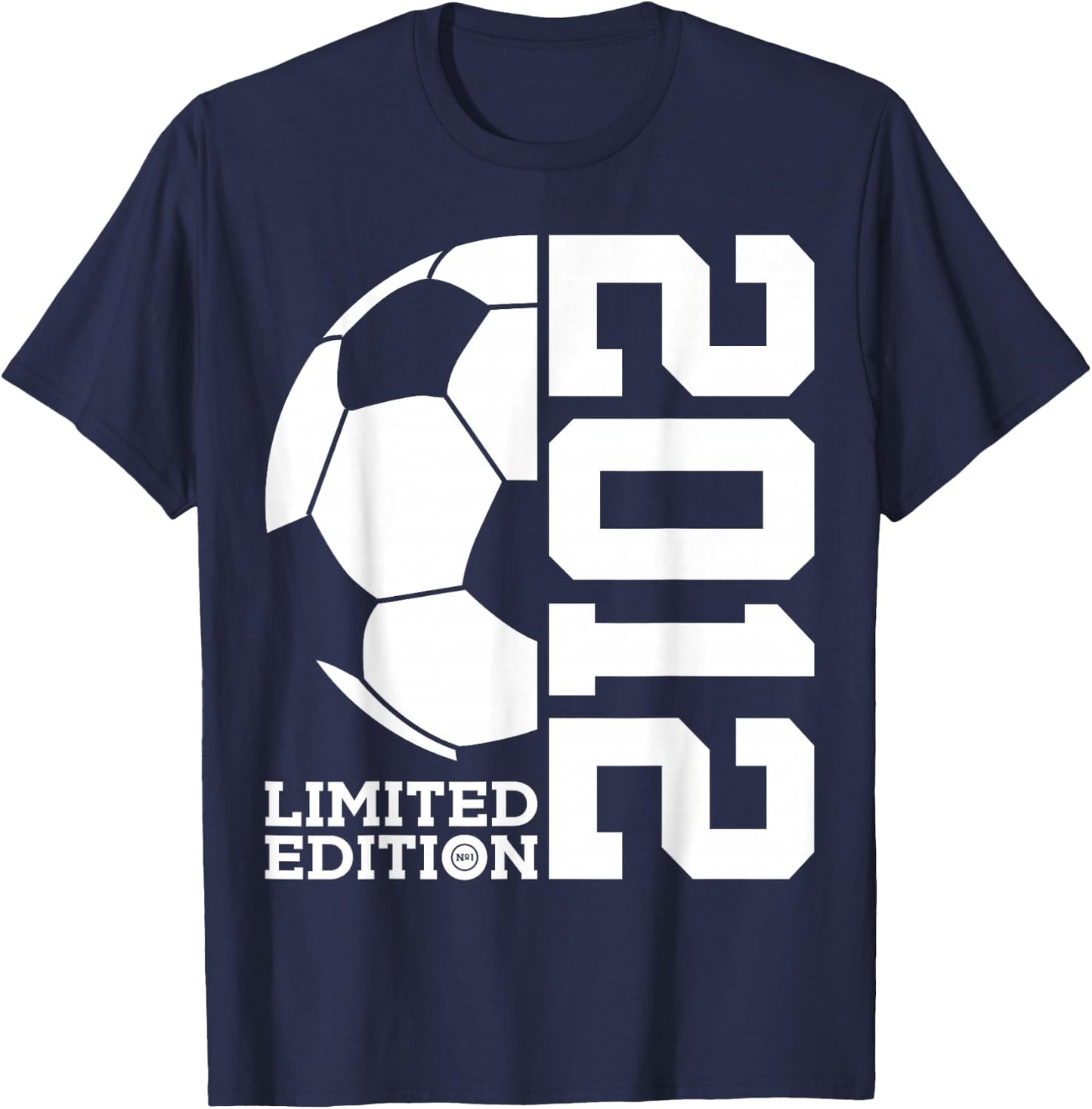 14th BIRTHDAY SOCCER LIMITED EDITION 2012 T-Shirt - T-Shirt | Navy