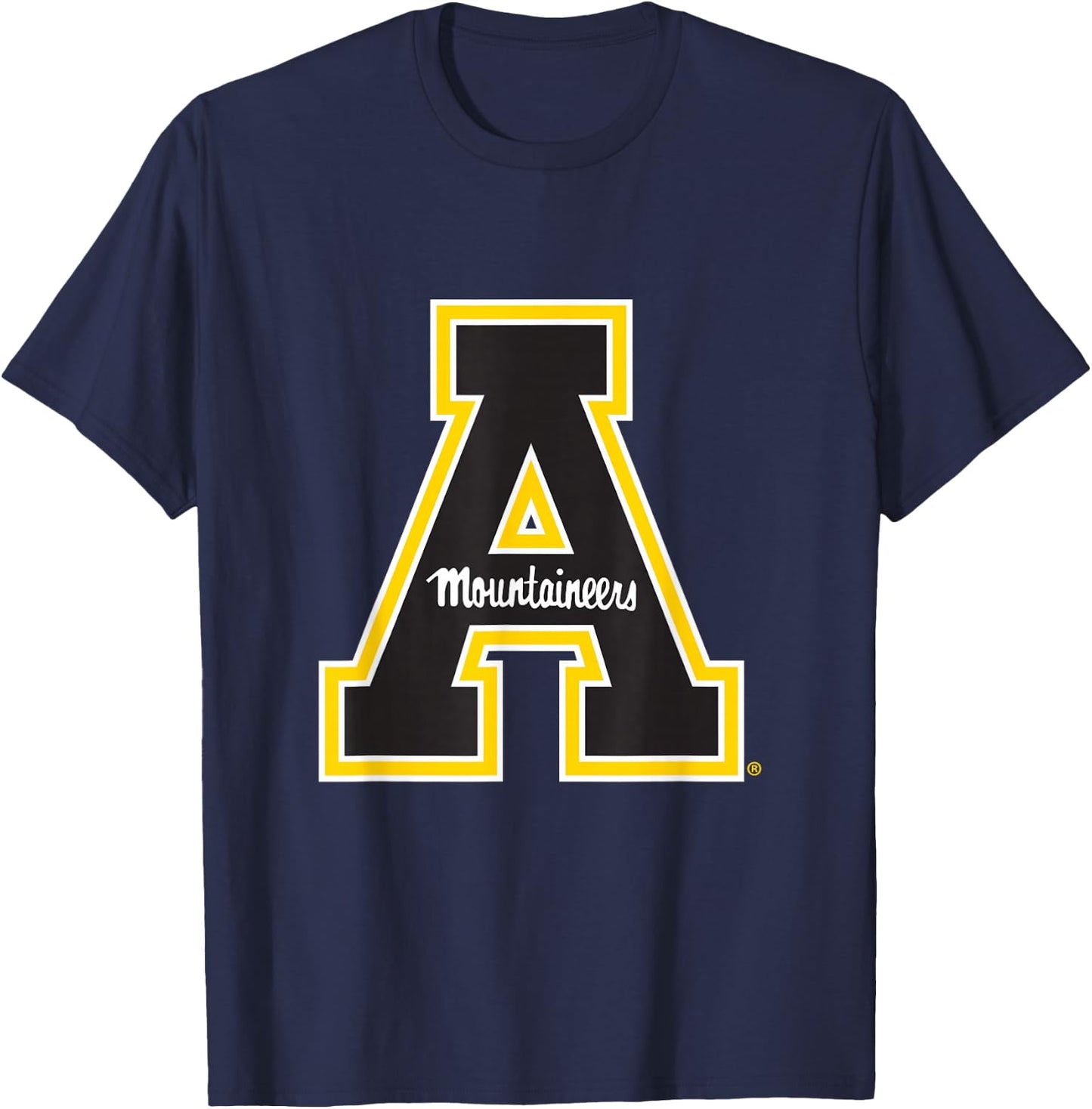 App State Mountaineers | Official University NCAA | PPAPP032 T-Shirt - T-Shirt | Navy