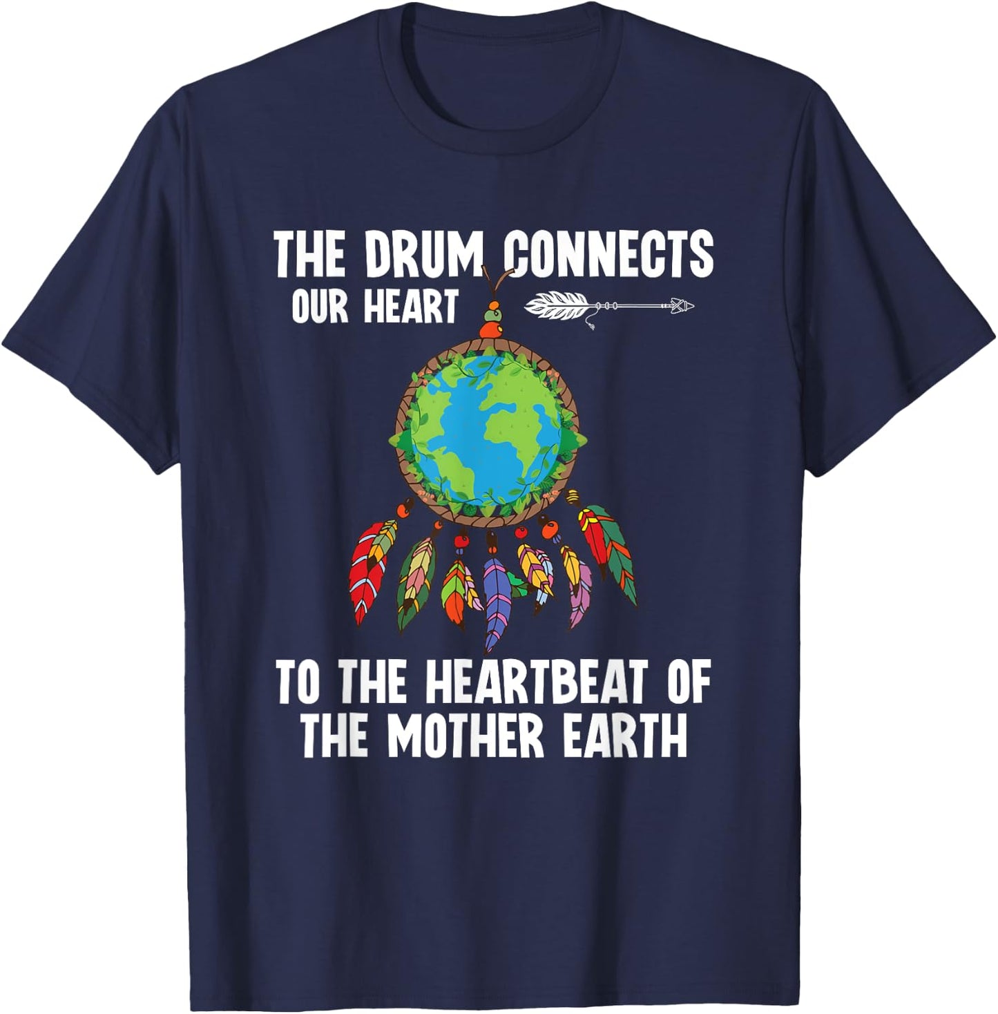 Native American Pride Indigenous Sioux Native American T-Shirt - T-Shirt | Navy