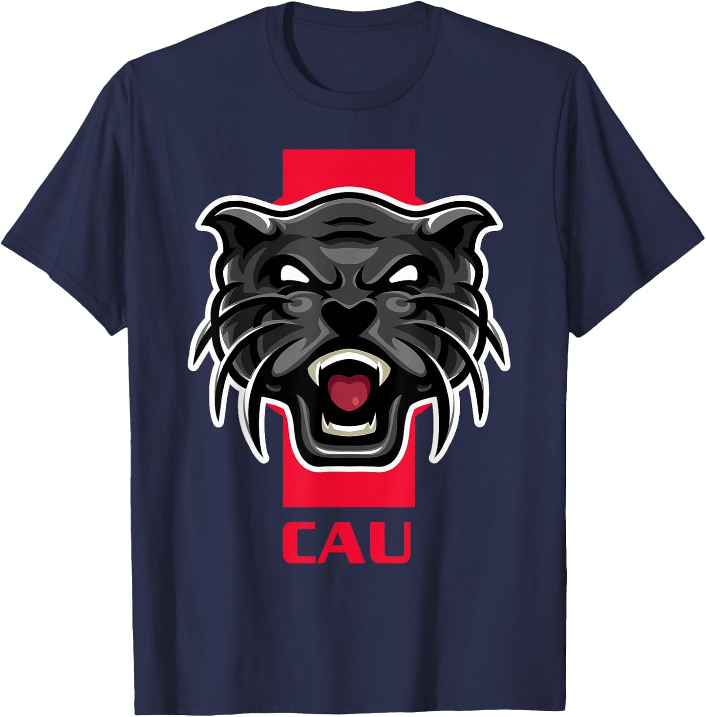 CAU Panther Stripe T-Shirt - T-Shirt | Navy