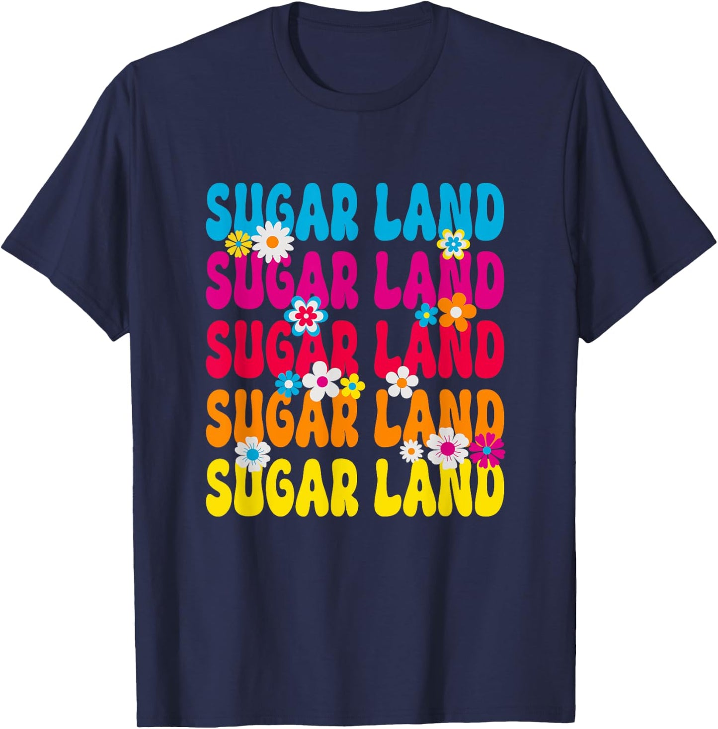 70s Sugar Land T-Shirt - T-Shirt | Navy