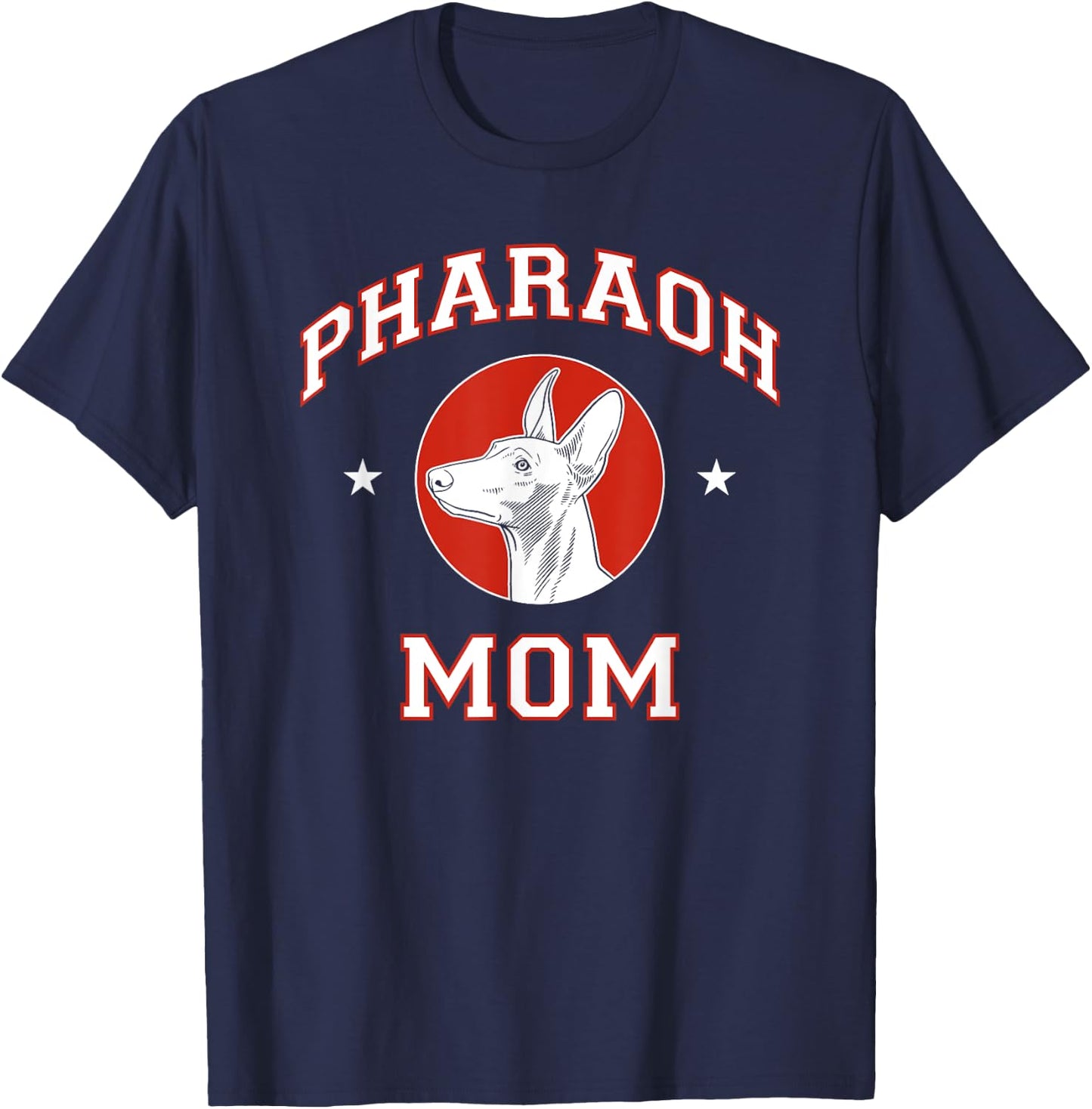 Pharaoh Hound Mom Dog Mother Women Girls Kids T-Shirt - T-Shirt | Navy