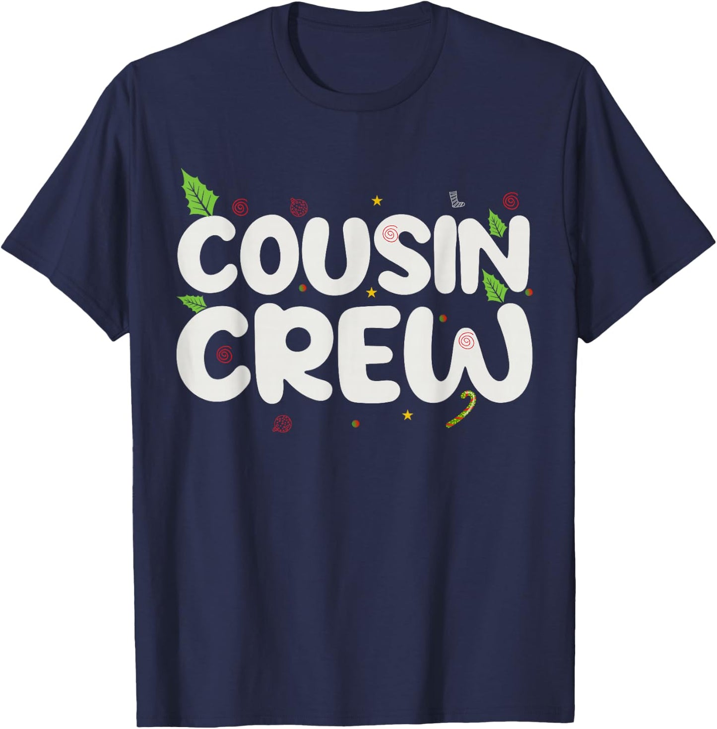 Cousin Crew Christmas T-Shirt - T-Shirt | Navy
