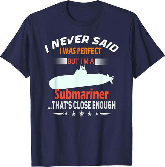 Funny Submarine Ship Submariner Veteran Gifts T-Shirt - T-Shirt | Navy
