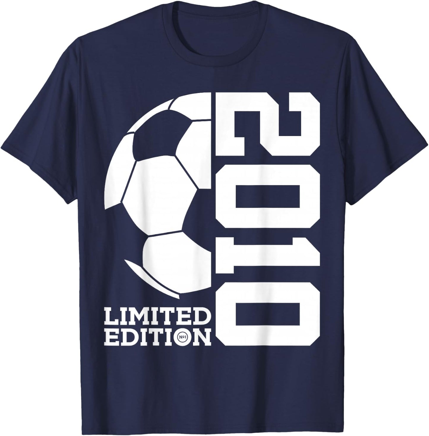 16th BIRTHDAY SOCCER LIMITED EDITION 2010 T-Shirt - T-Shirt | Navy