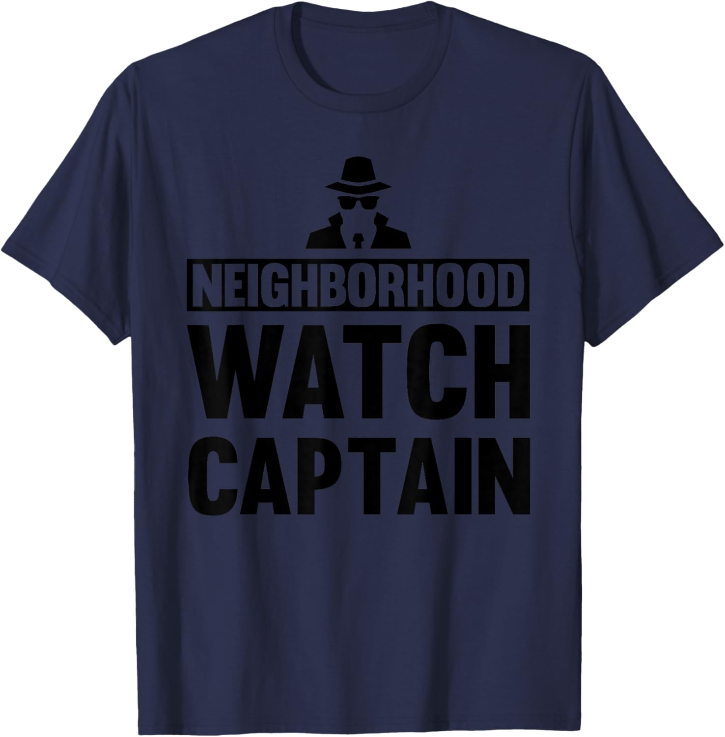 Neighborhood Watch Captain Uniform T-Shirt - T-Shirt | Navy