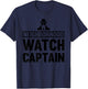 Neighborhood Watch Captain Uniform T-Shirt - T-Shirt | Navy