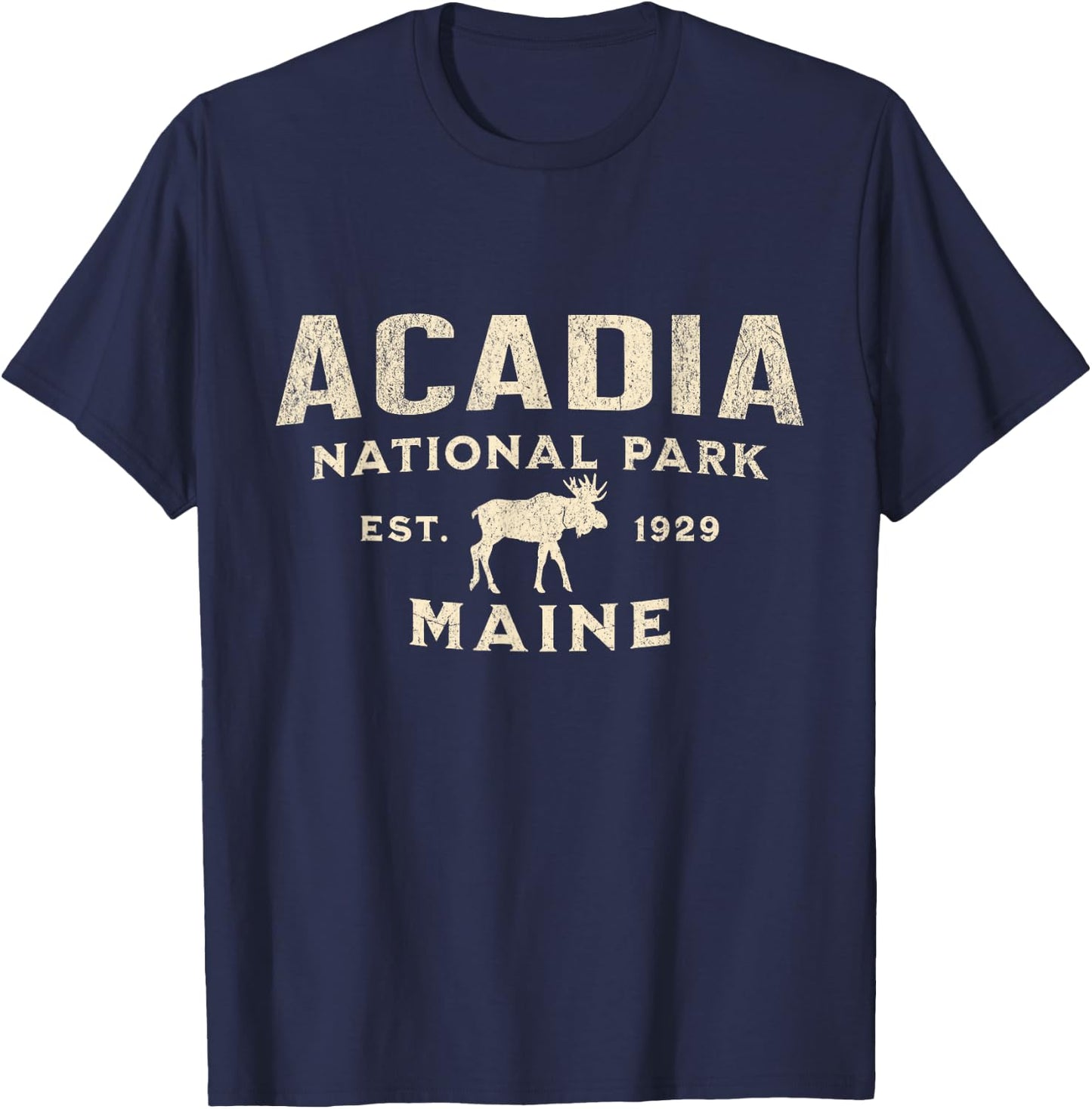 Acadia National Park T-Shirt - T-Shirt | Navy
