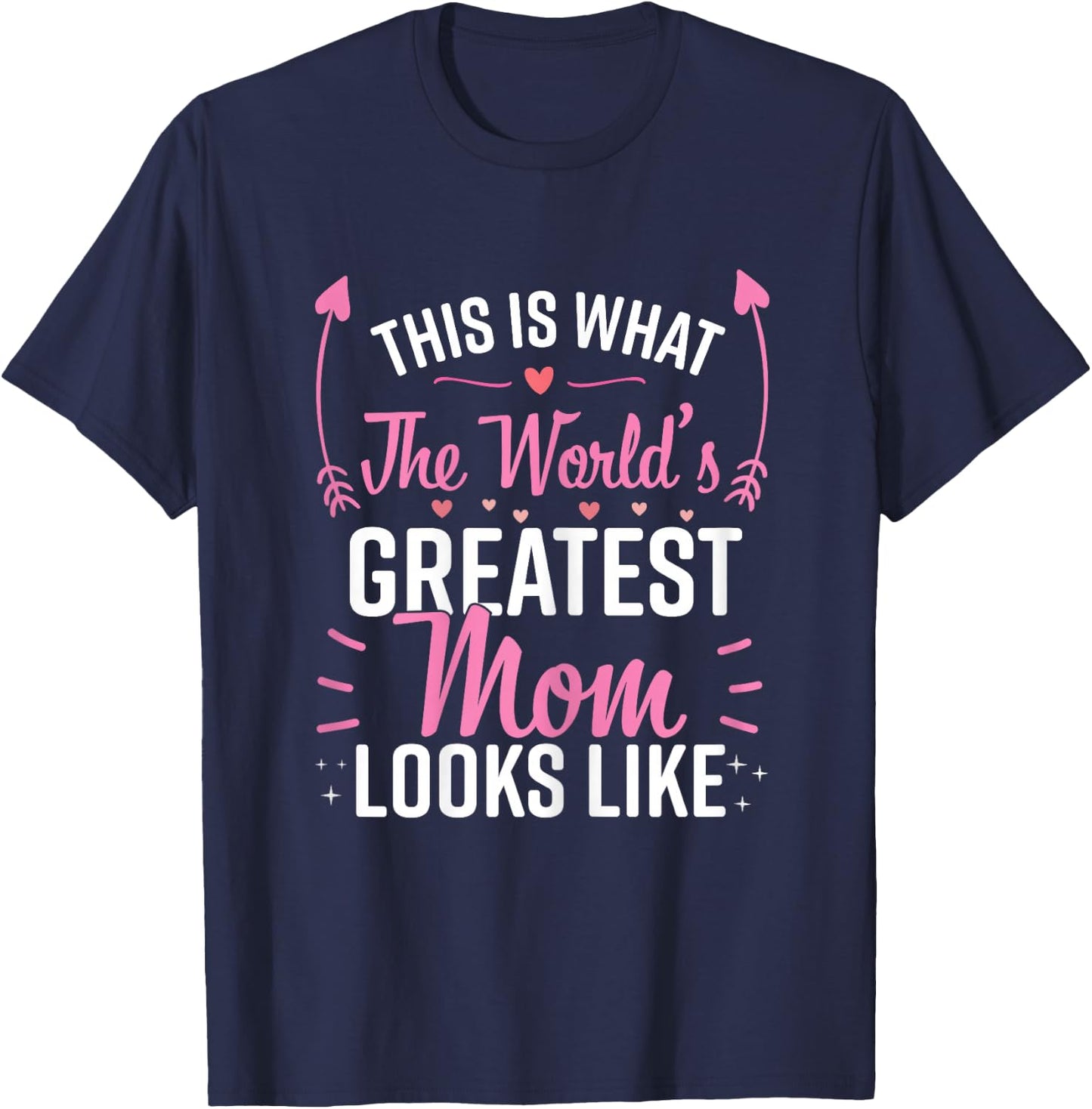 Best Mom Best Mother T-Shirt - T-Shirt | Navy