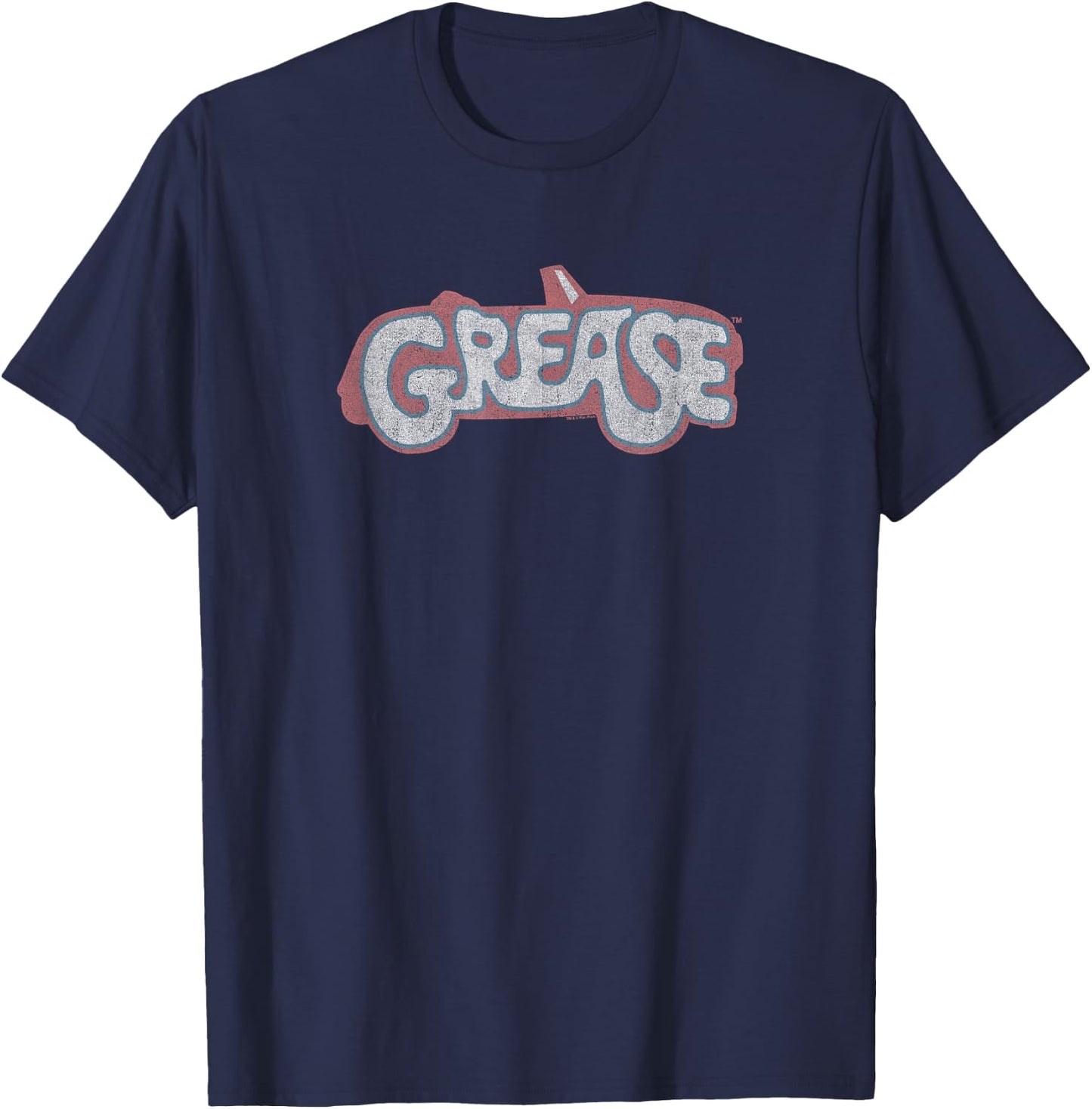 Grease - Grease Logo T-Shirt - T-Shirt | Navy