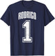 Rodrigo Supporter Number 1 Greatest Fan T-Shirt - T-Shirt | Navy