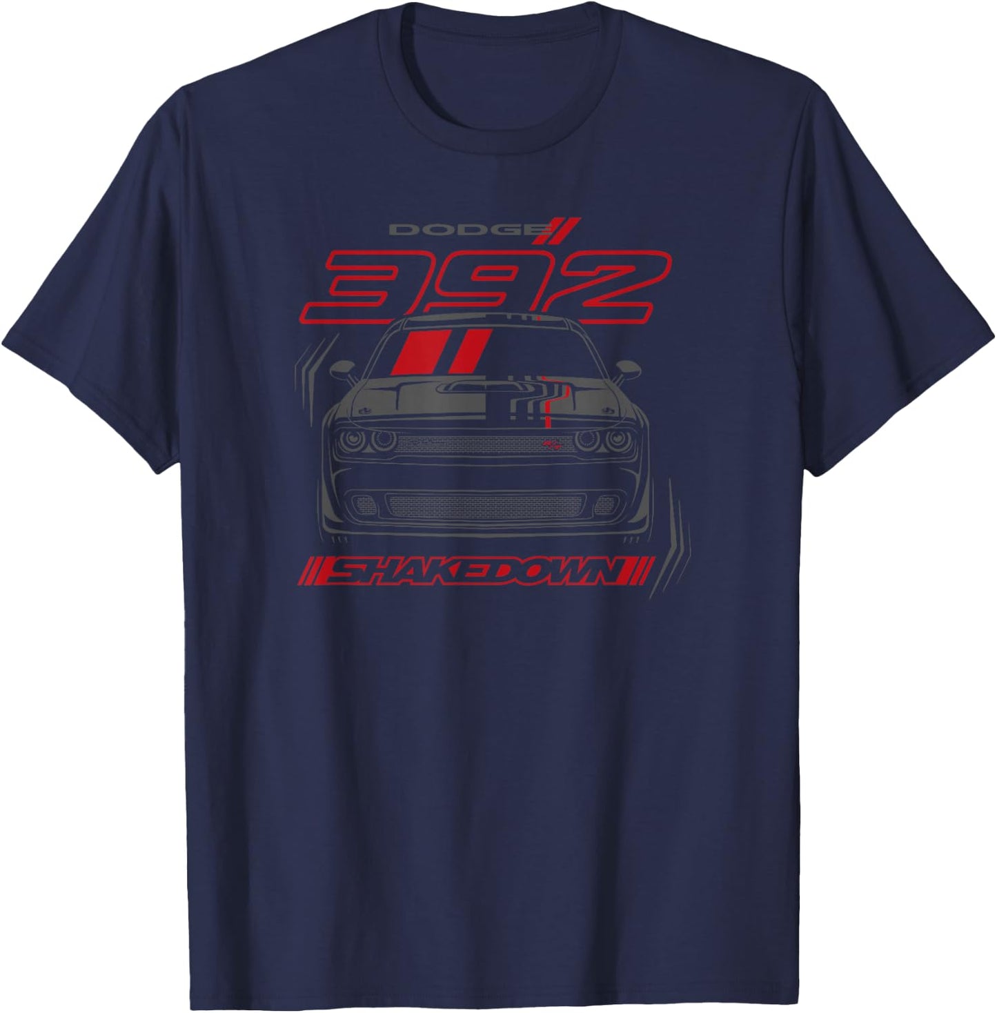 Dodge Challenger 392 Shakedown, Last Call T-Shirt - T-Shirt | Navy