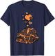 Kenyan Sand Boa With Hearts T-Shirt - T-Shirt | Navy