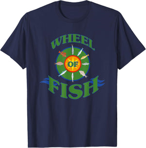 Wheel of Fish T-Shirt - T-Shirt | Navy