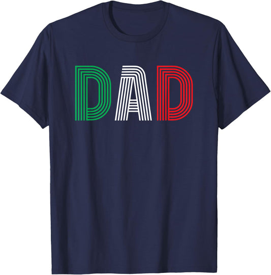 Italy Funny Papa Italian Family Culture Italy Country Dad T-Shirt - T-Shirt | Navy