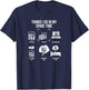 Things I Do In My Spare Time, Rum Drinker T-Shirt - T-Shirt | Navy