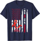 I Wear Red For My Grandma Stroke Awareness Survivor Warrior T-Shirt - T-Shirt | Navy