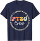 PTSO Crew Appreciation Week Back to School T-Shirt - T-Shirt | Navy