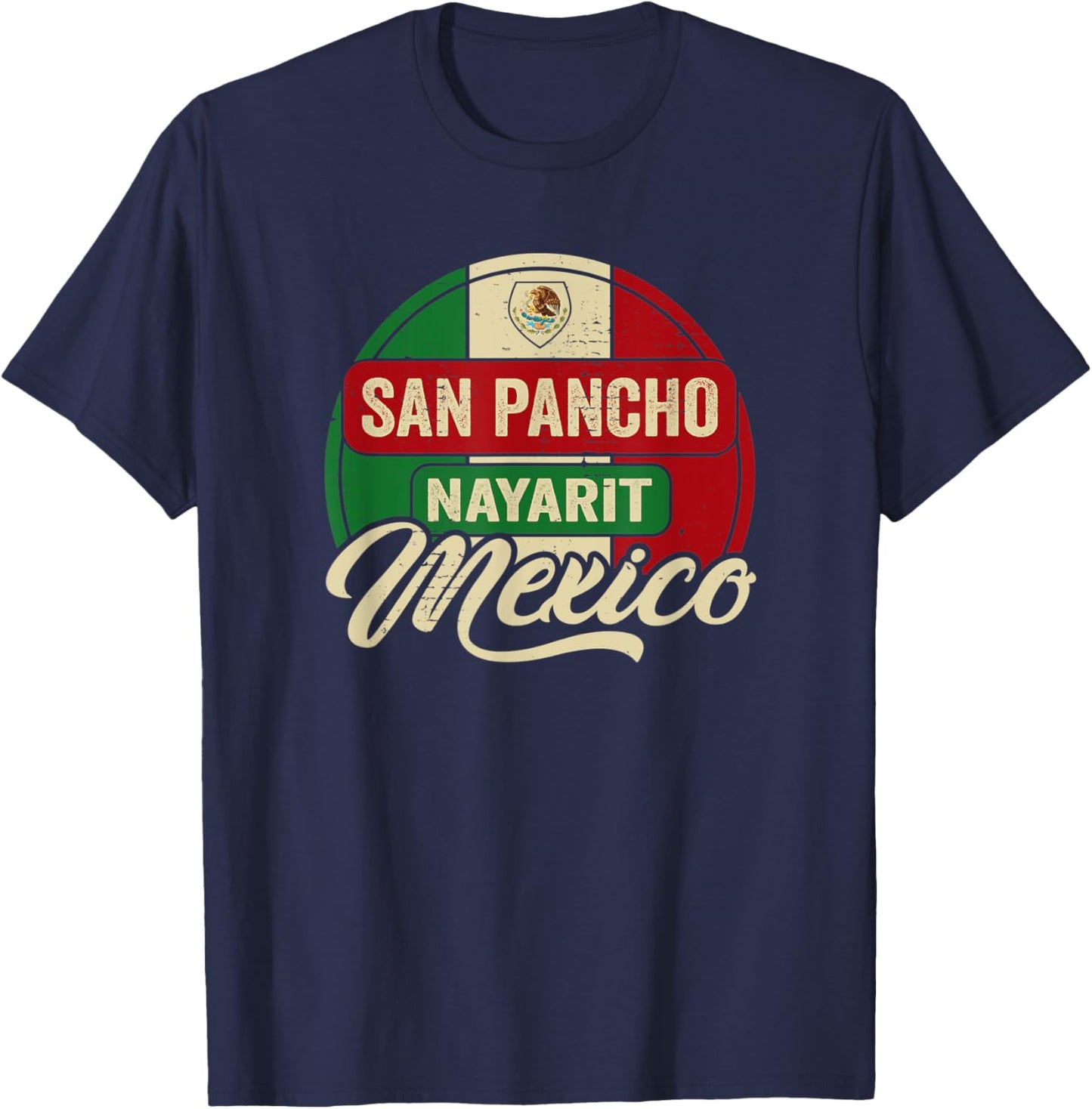 San Pancho Mexico T-Shirt - T-Shirt | Navy