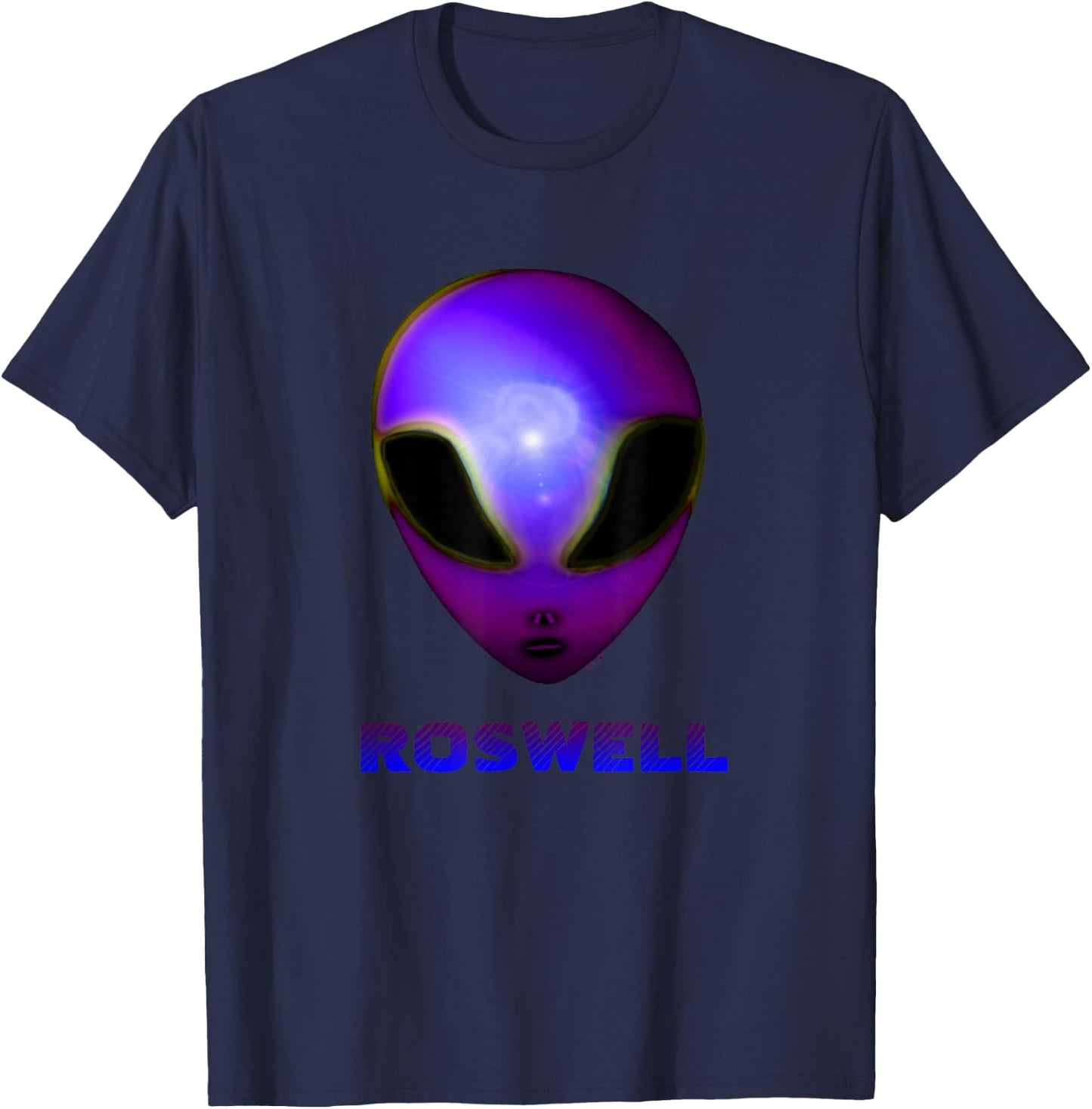 Roswell New Mexico Alien T-Shirt - T-Shirt | Navy
