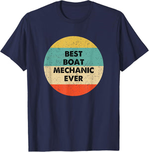 Boat Mechanic T-Shirt - T-Shirt | Navy