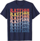 Ratfish Groovy Retro Fish T-Shirt - T-Shirt | Navy
