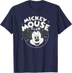Disney Mickey and Friends Mickey Mouse Club Vintage Music T-Shirt - T-Shirt | Navy