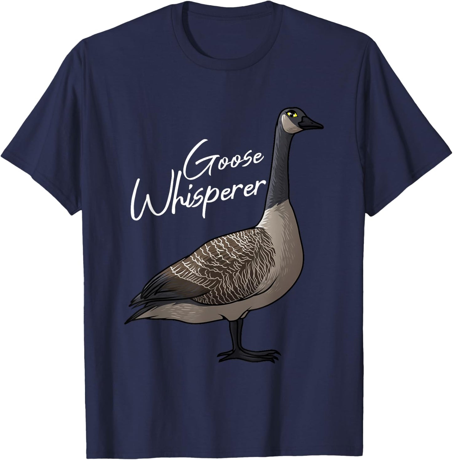 Funny Goose Designs For Toddlers Kids Farm Bird Whisperers T-Shirt - T-Shirt | Navy