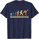 Evolution Of Karate - Martial Arts Coach Karateka Taekwondo T-Shirt - T-Shirt | Navy