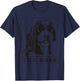 The Funny Sheepadoodle Boss Mom Dad Dog Lover T-Shirt - T-Shirt | Navy