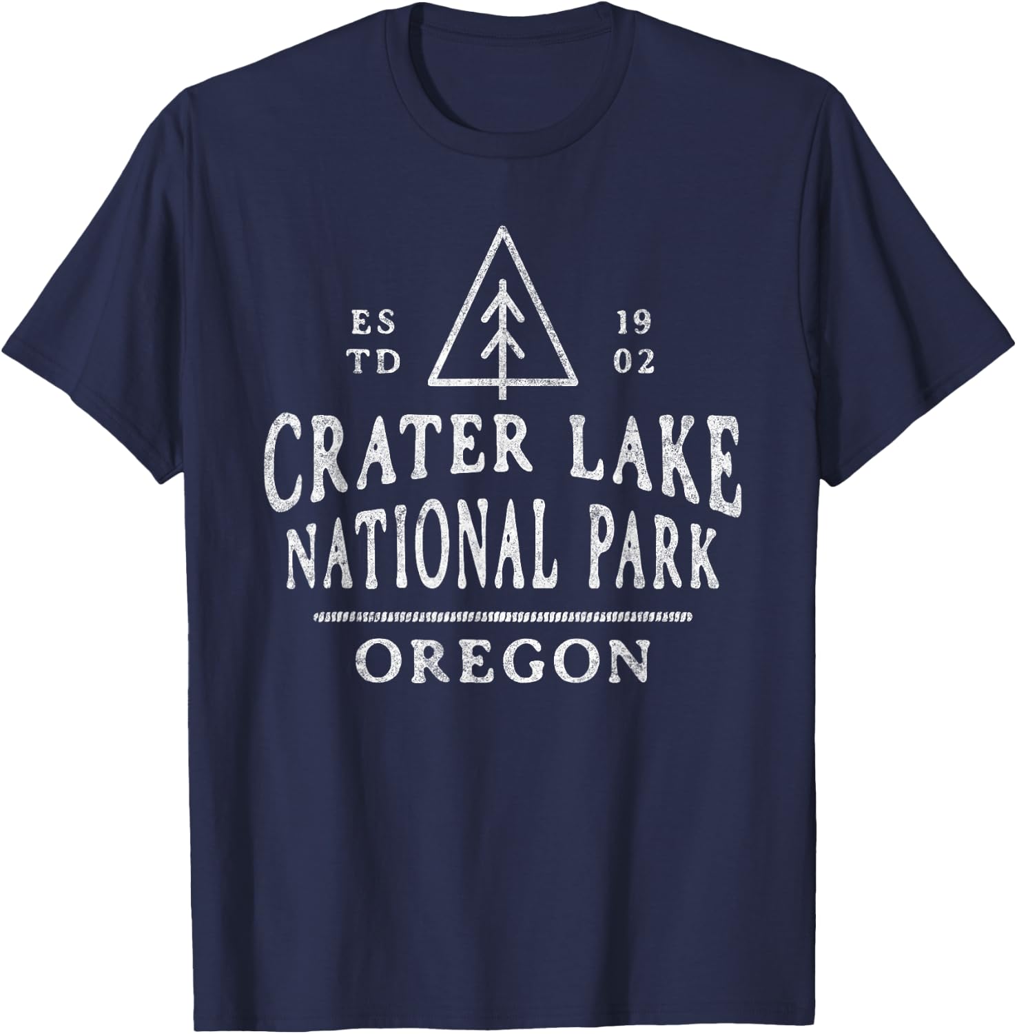 Crater Lake National Park T-Shirt - T-Shirt | Navy