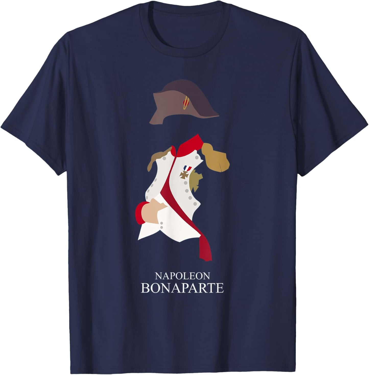 Napoleon Bonaparte Art Historic T-Shirt - T-Shirt | Navy