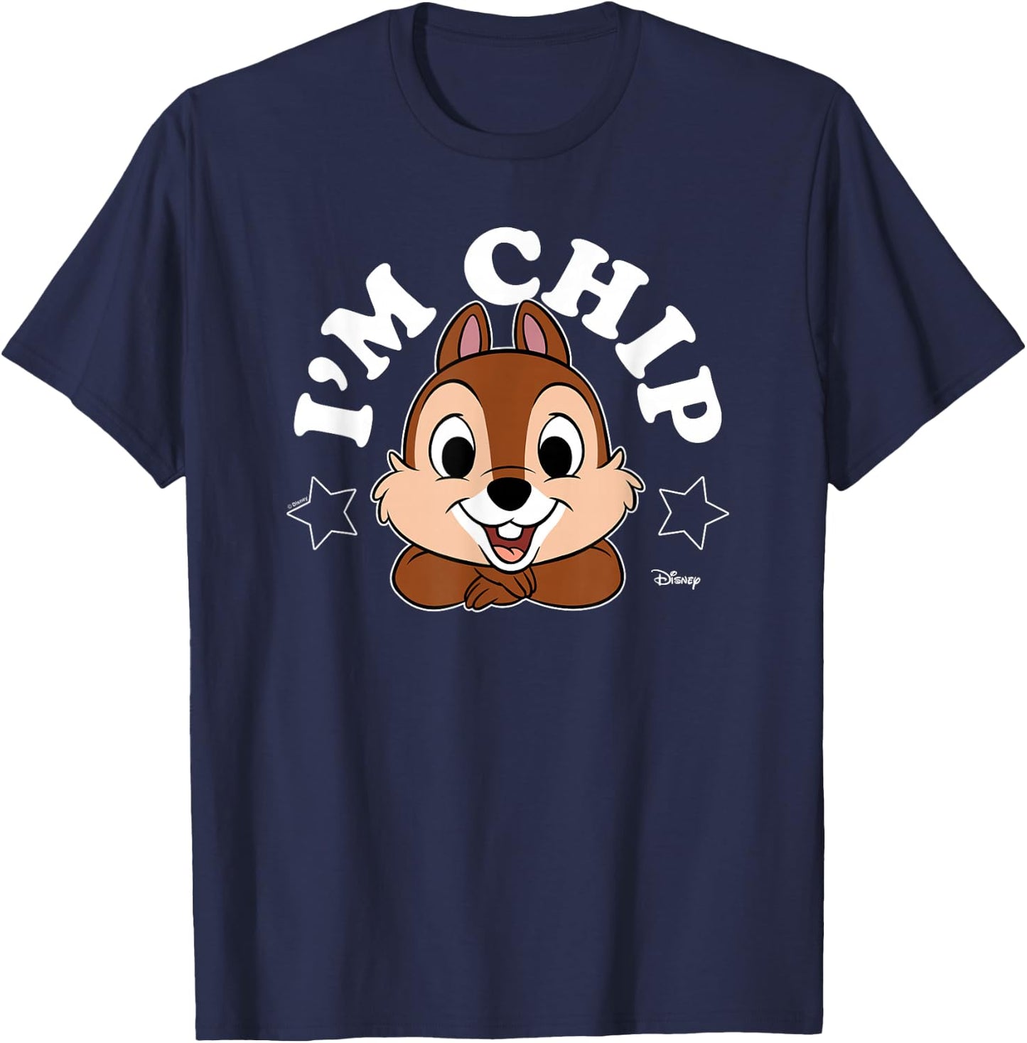 Chip 'N Dale Rescue Rangers - I'm Chip T-Shirt - T-Shirt | Navy
