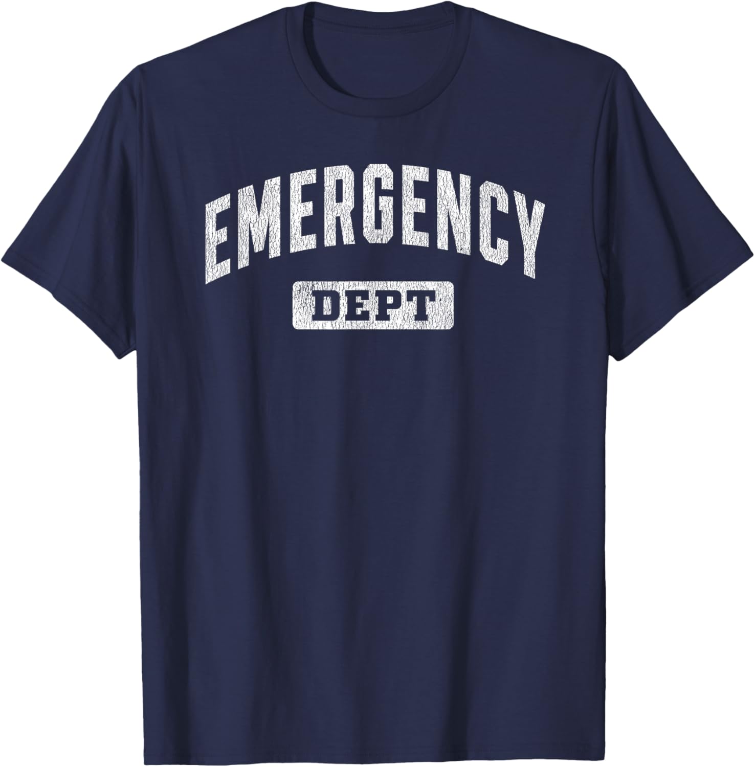Emergency Department ER Doctor Physician Nurse T-Shirt - T-Shirt | Navy