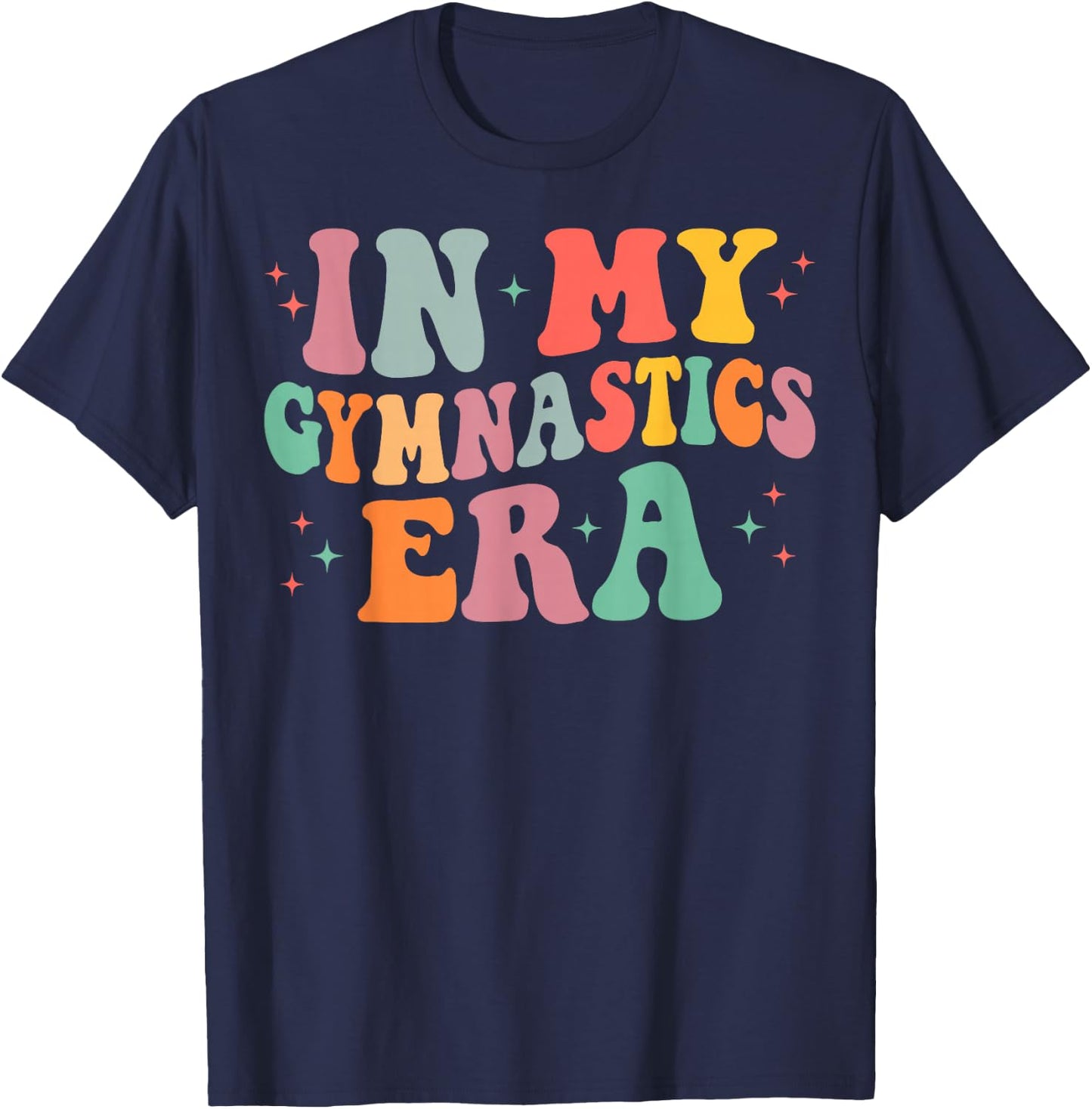 In My Gymnastics Era Funny Gymnast Gymnastic T-Shirt - T-Shirt | Navy