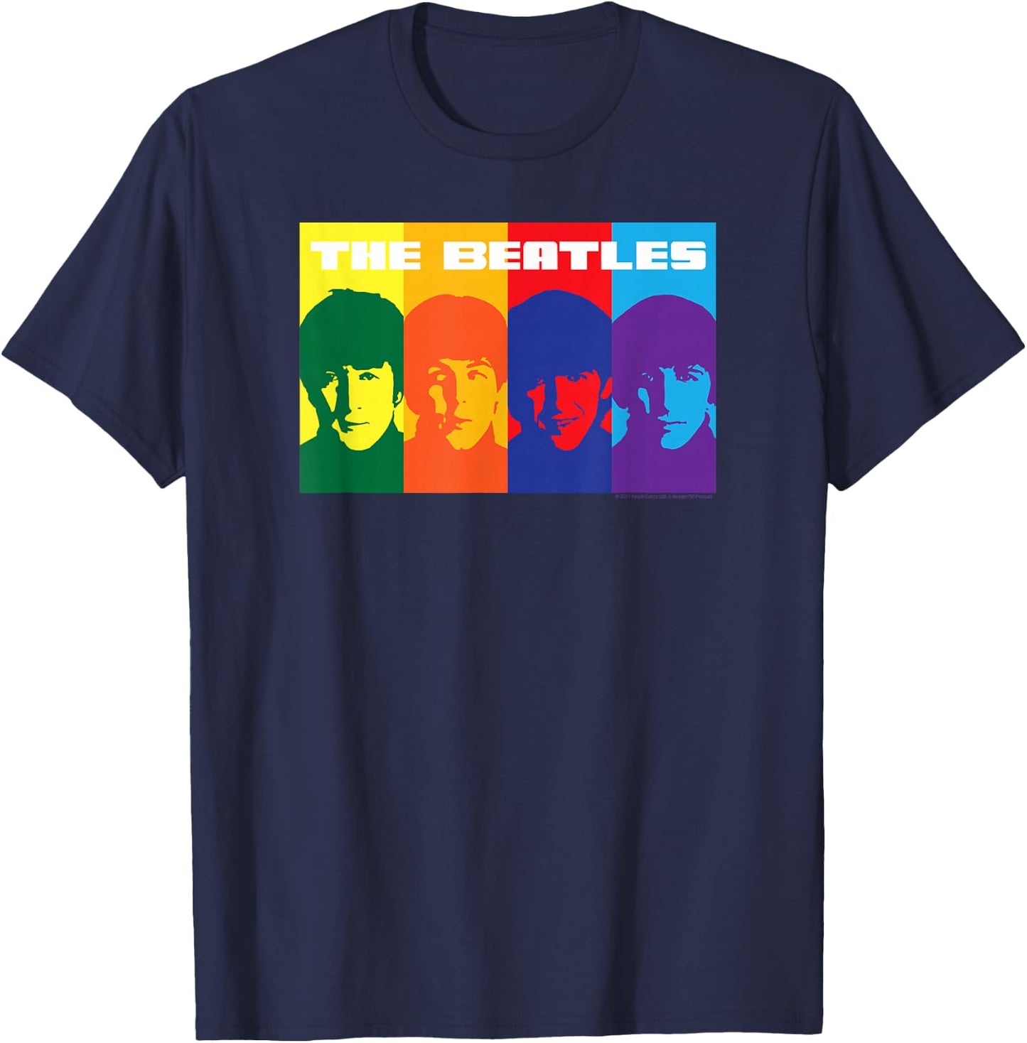The Beatles - Hard Days Night T-Shirt - T-Shirt | Navy