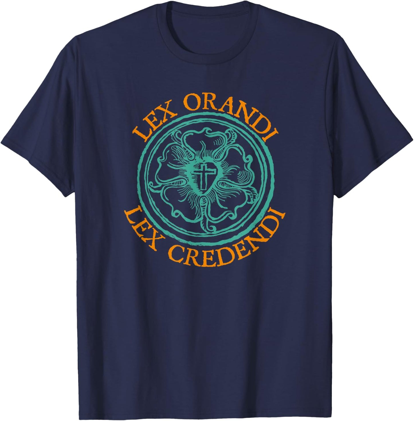 Lex Orandi - Lex Credendi T-Shirt - T-Shirt | Navy