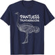Pantless Thundergoose Funny Hilarious Ostrich Joke Lovers T-Shirt - T-Shirt | Navy