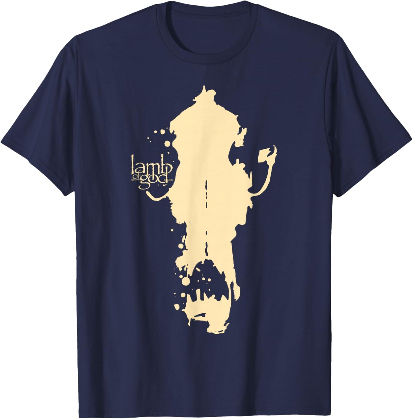 Lamb of God – As The Palaces Burn Front/Back T-Shirt - T-Shirt | Navy