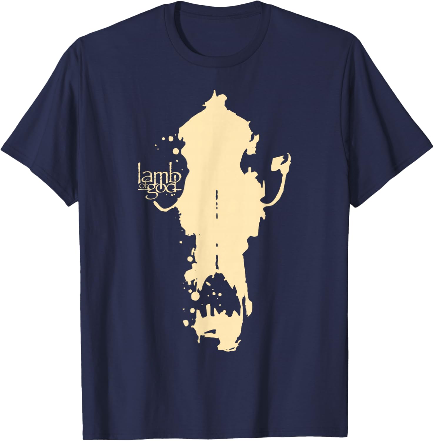 Lamb of God – As The Palaces Burn Front/Back T-Shirt - T-Shirt | Navy