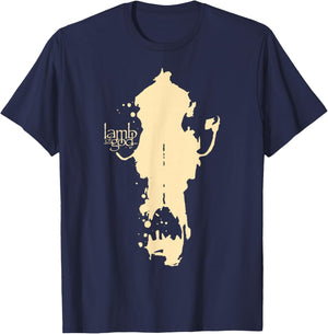 Lamb of God – As The Palaces Burn Front/Back T-Shirt - T-Shirt | Navy