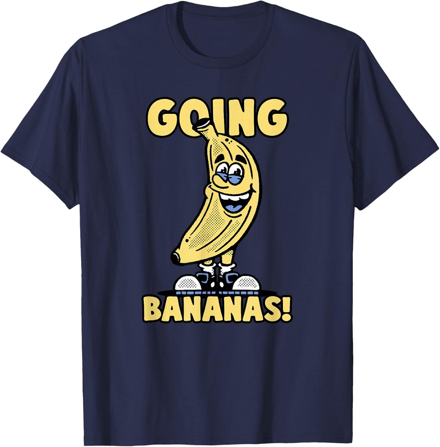 Going Bananas Shirt Men, Women, Kids, Toddler Banana Costume T-Shirt - T-Shirt | Navy