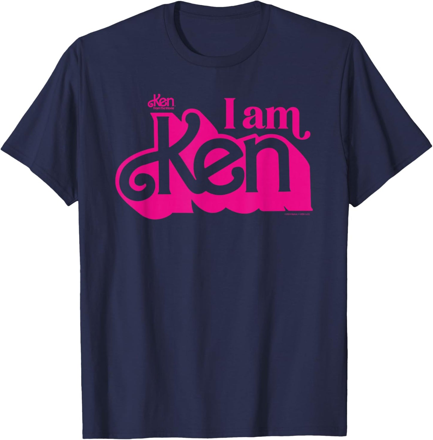 Barbie The Movie - I Am Ken T-Shirt - T-Shirt | Navy