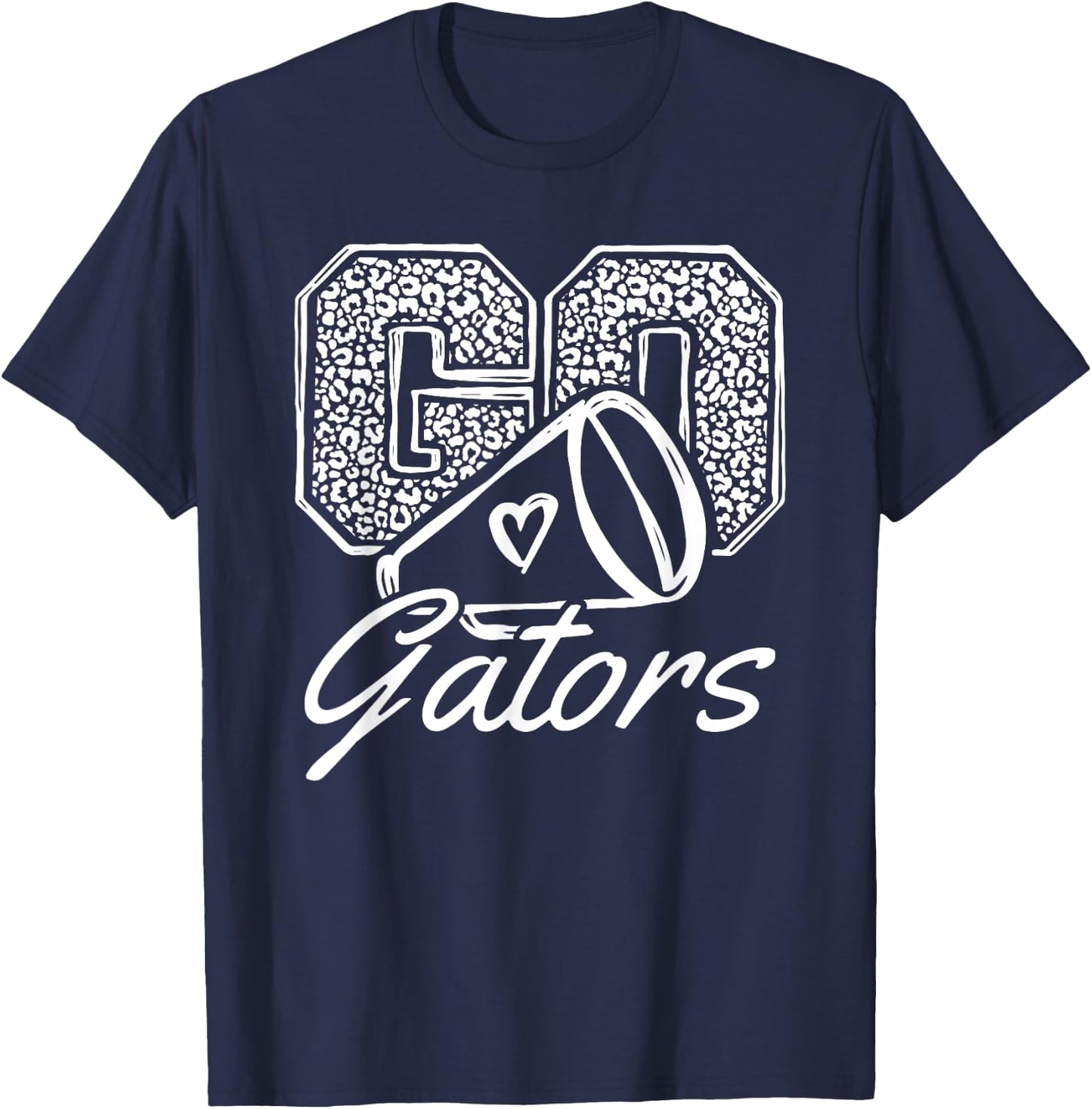 Go Cheer Gators Sports Name Gifts Men Women Boy Girl T-Shirt - T-Shirt | Navy