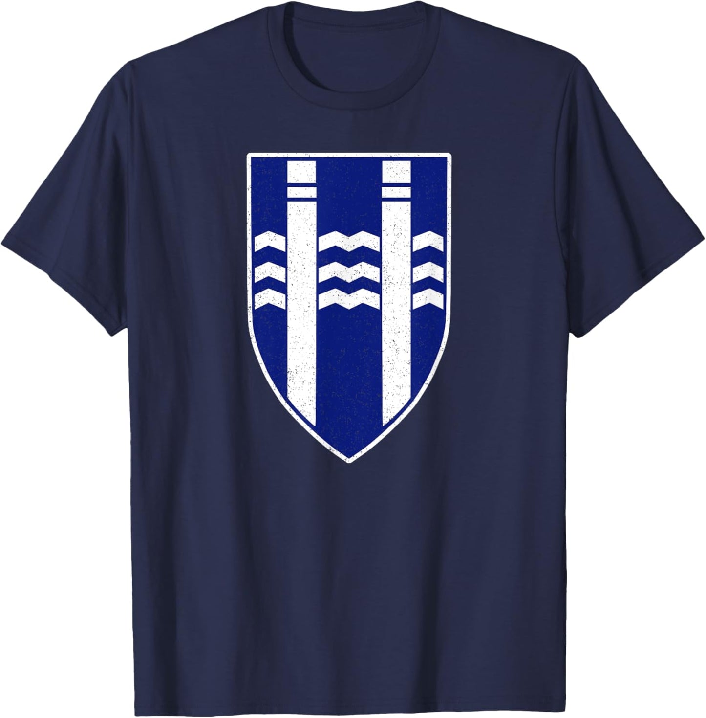 Reykjavik Iceland Flag Coat of Arms T-Shirt - T-Shirt | Navy