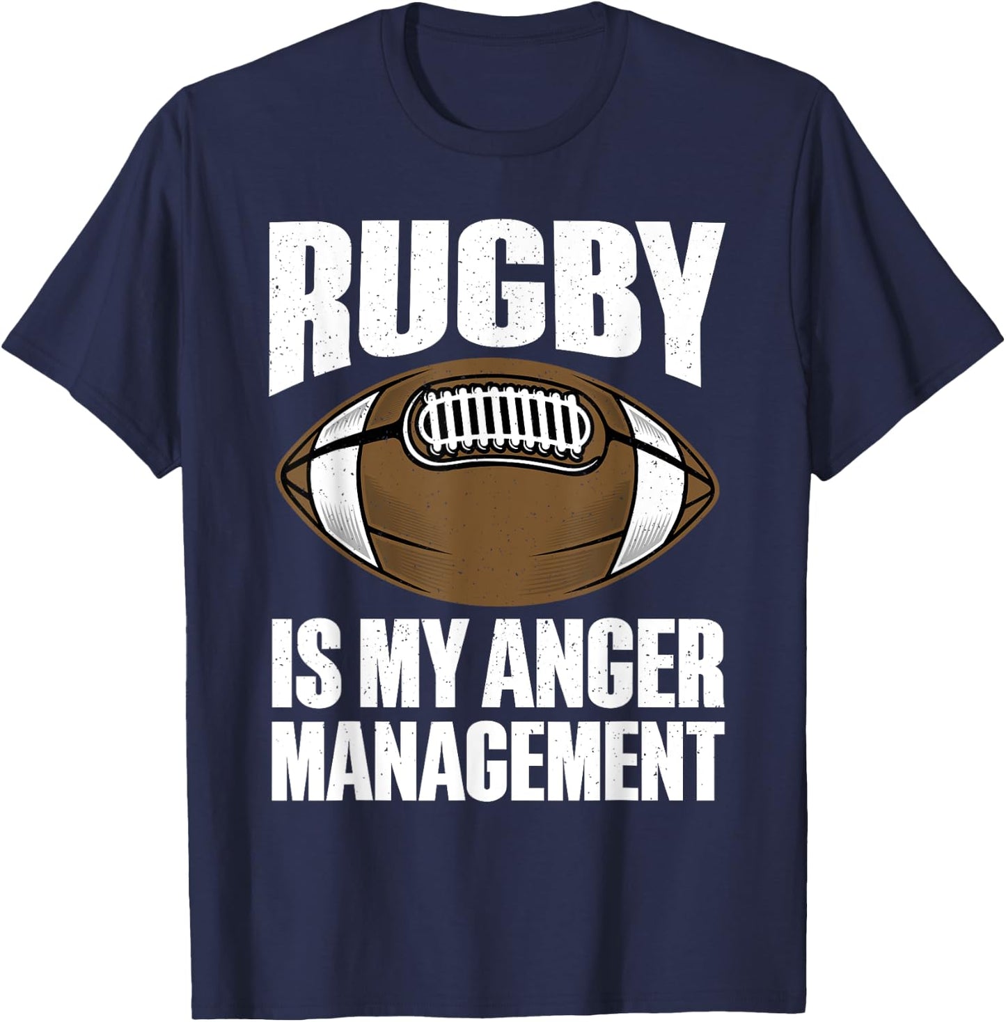 Funny Rugby Design Women Football Sport Rugby Player T-Shirt - T-Shirt | Navy