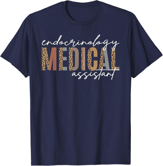 Endocrinology Medical Assistant Endocrine Nurse Appreciation T-Shirt - T-Shirt | Navy