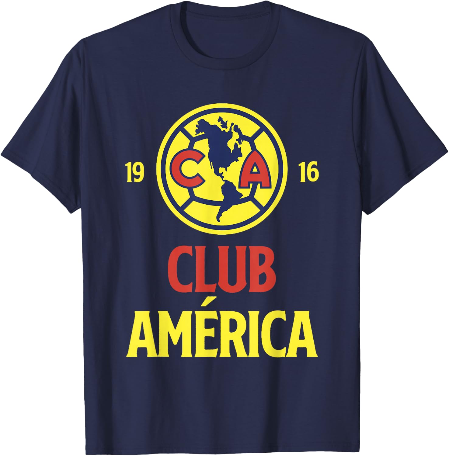 Club America - Score Big with Our Exclusive Collection T-Shirt - T-Shirt | Navy